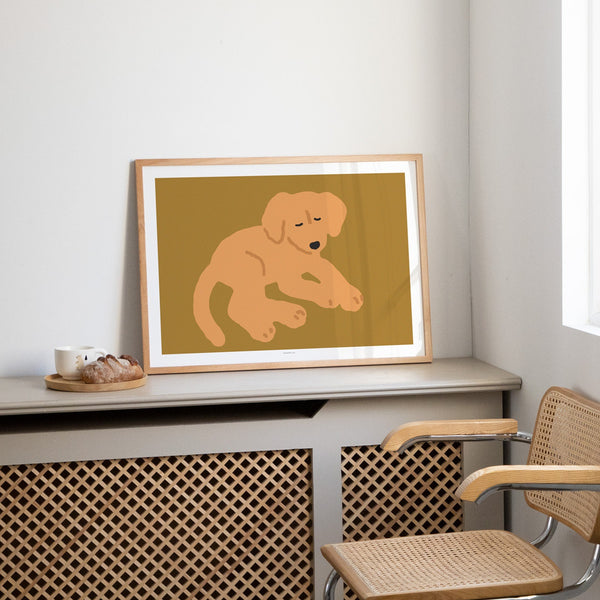 SLEEPING DOG POSTER
