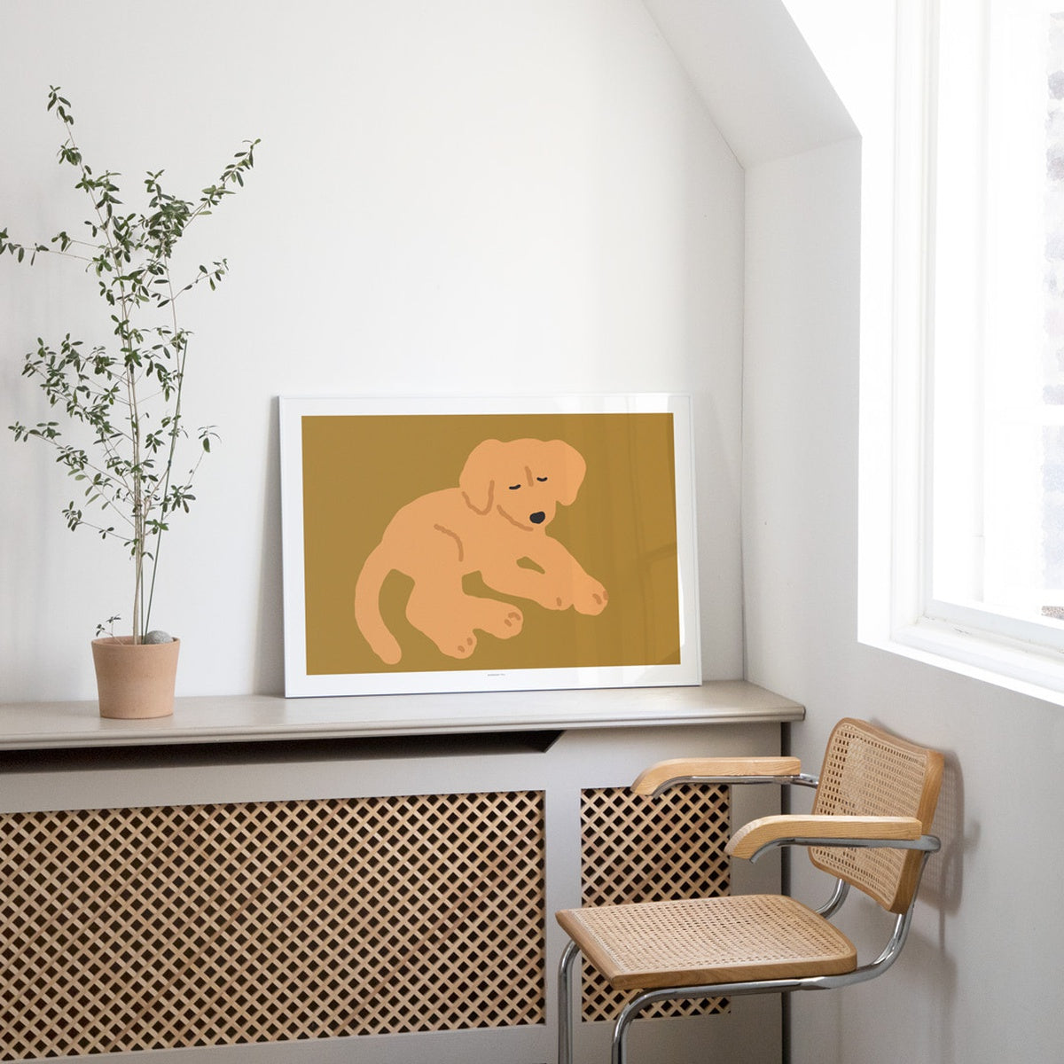 SLEEPING DOG POSTER