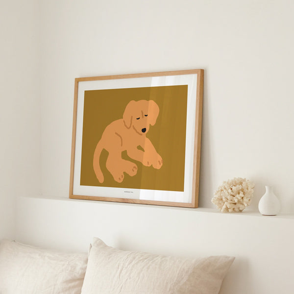 SLEEPING DOG POSTER