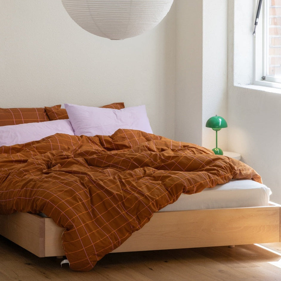TILE CARAMEL COMFORTER