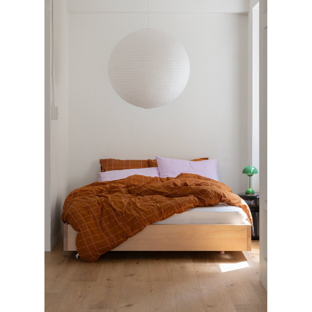 TILE PILLOW CASE - CARAMEL