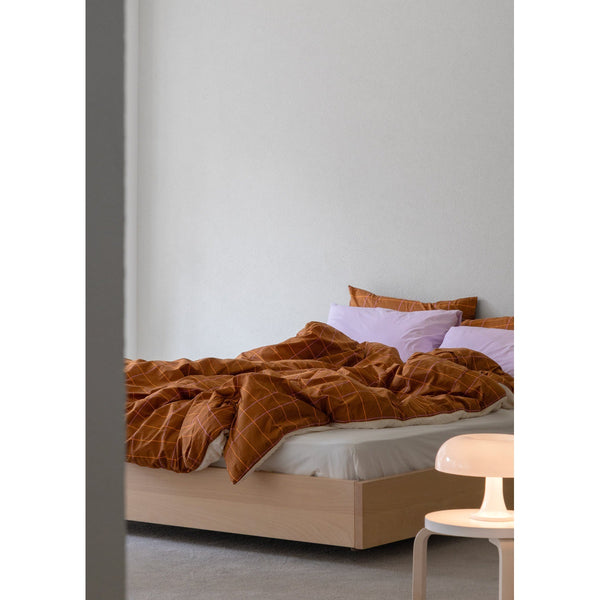 TILE PILLOW CASE - CARAMEL