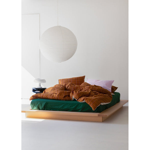 TILE PILLOW CASE - CARAMEL