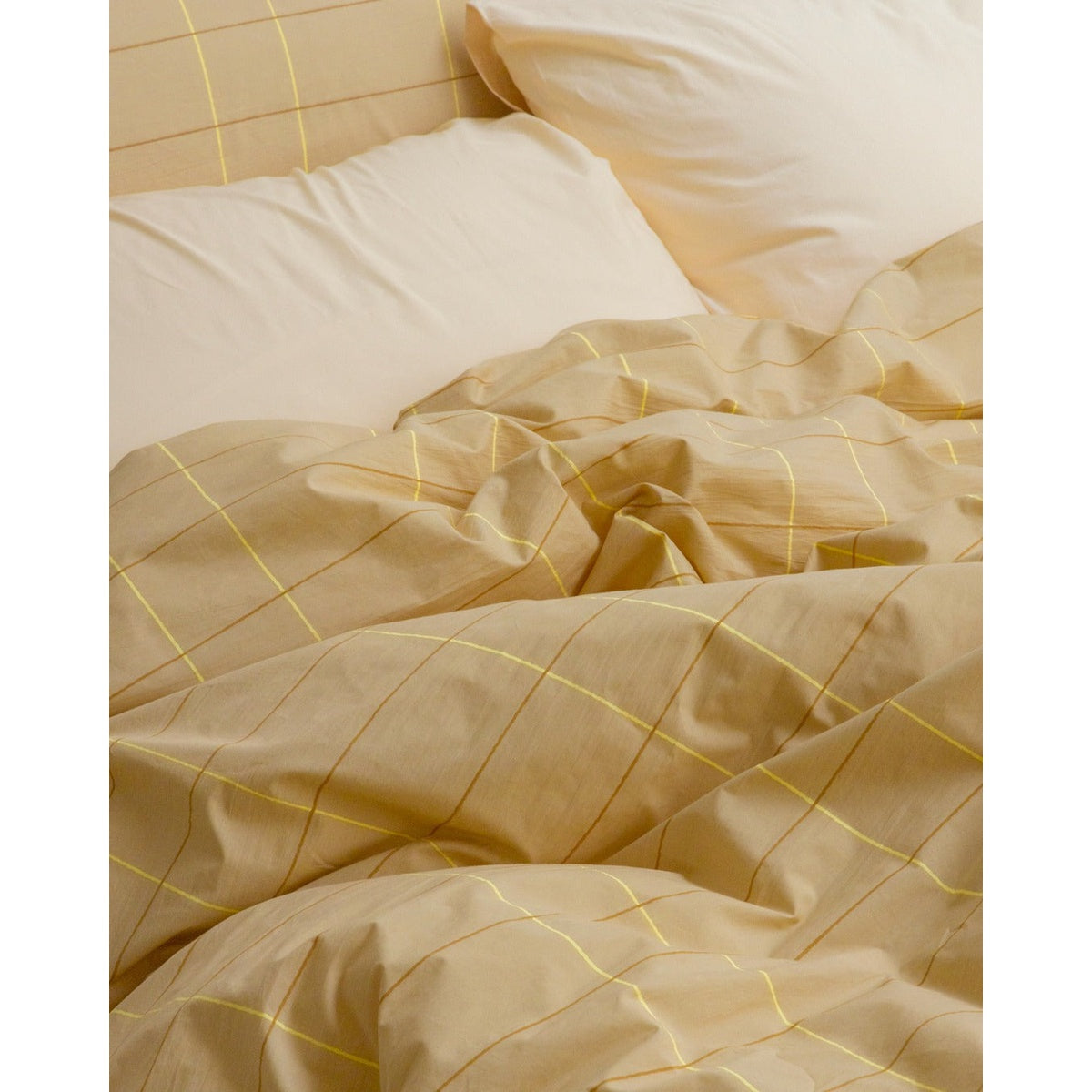 TILE SAND YELLOW DUVET COVER