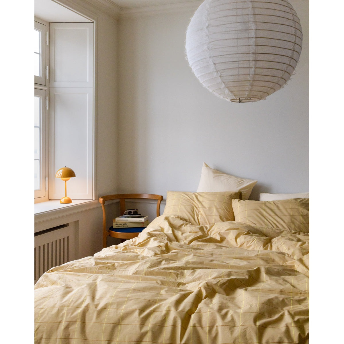 TILE SAND YELLOW DUVET COVER