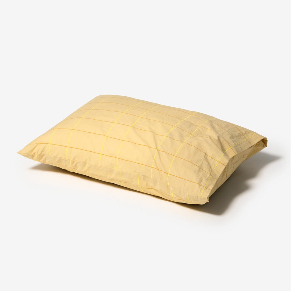 TILE SAND YELLOW PILLOW CASE
