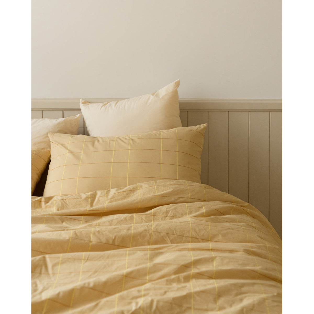 TILE SAND YELLOW PILLOW CASE