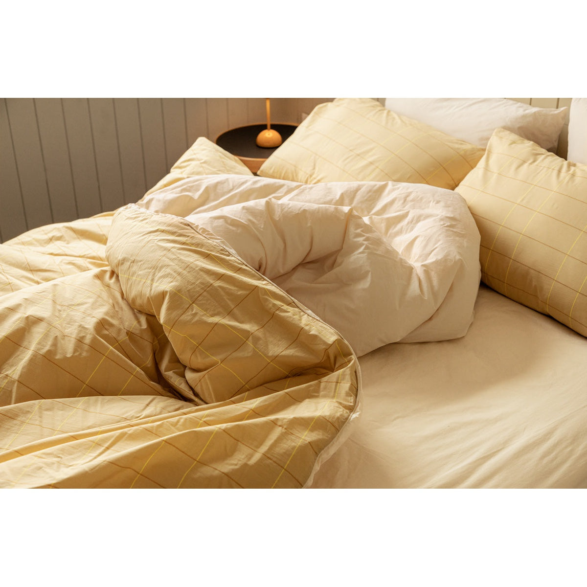 TILE SAND YELLOW PILLOW CASE