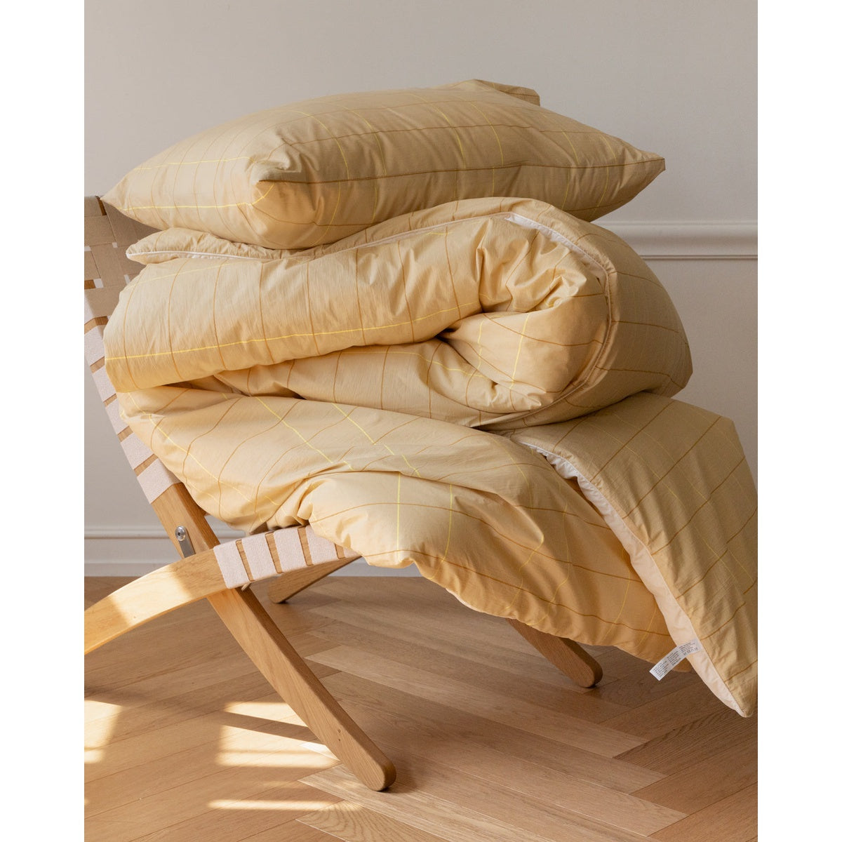 TILE SAND YELLOW PILLOW CASE