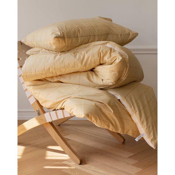 TILE SAND YELLOW PILLOW CASE