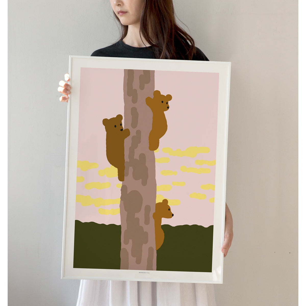 TREE & BEARS POSTER