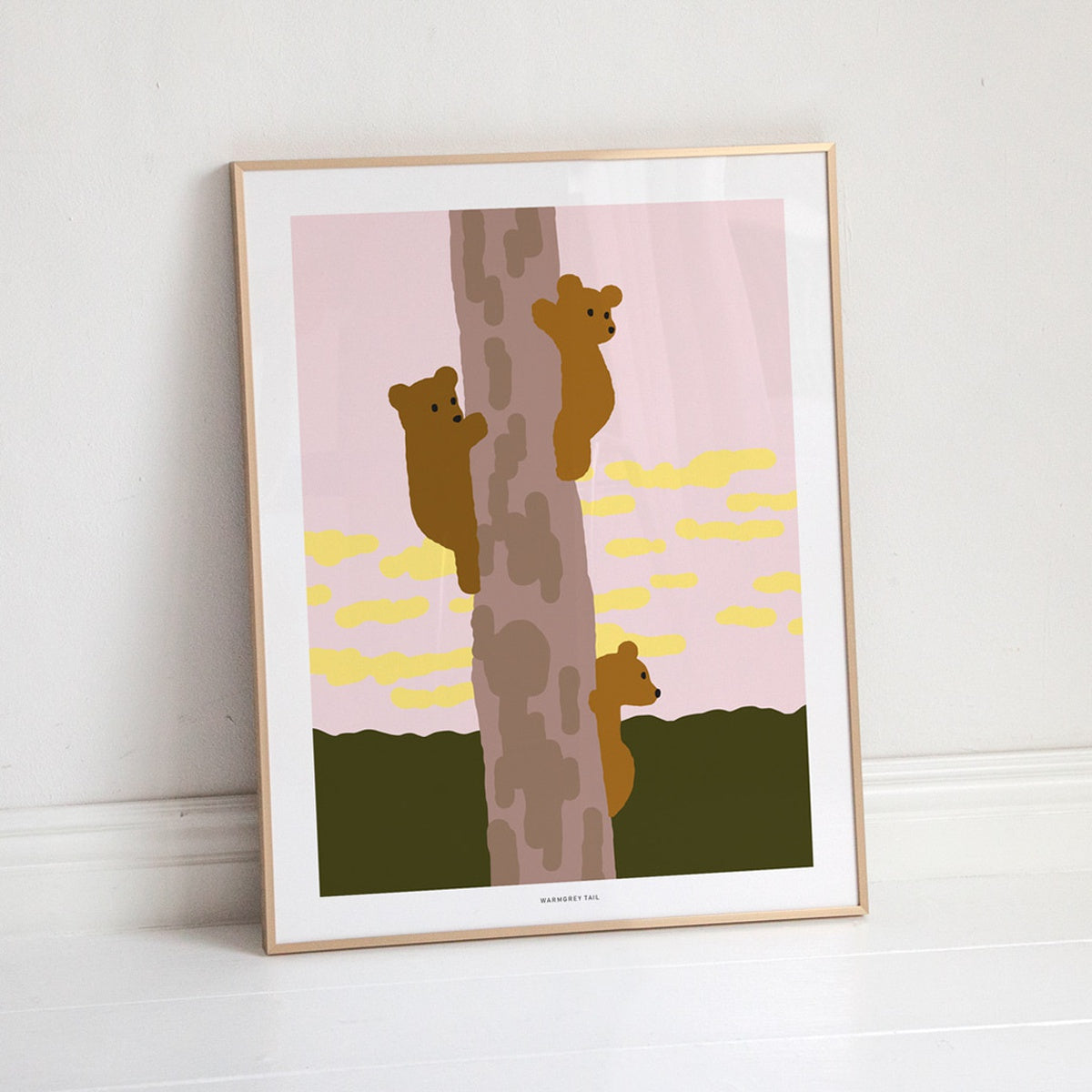 TREE & BEARS POSTER
