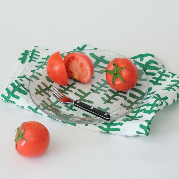 TREE & TREE KITCHEN CLOTH II - GREEN