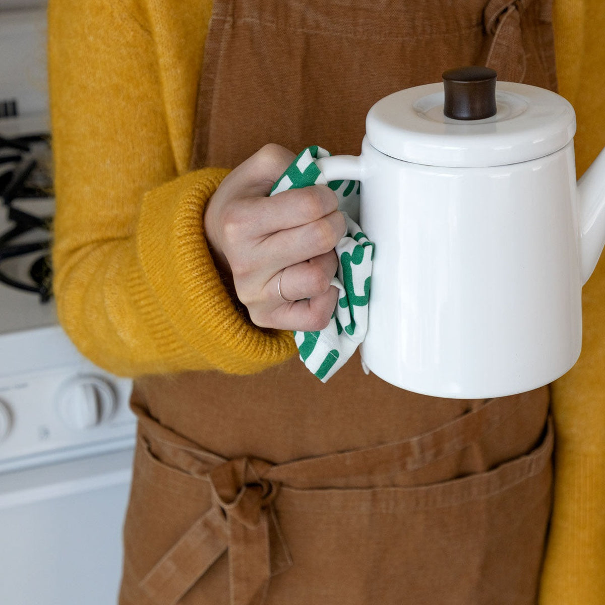 TREE & TREE KITCHEN CLOTH II - GREEN