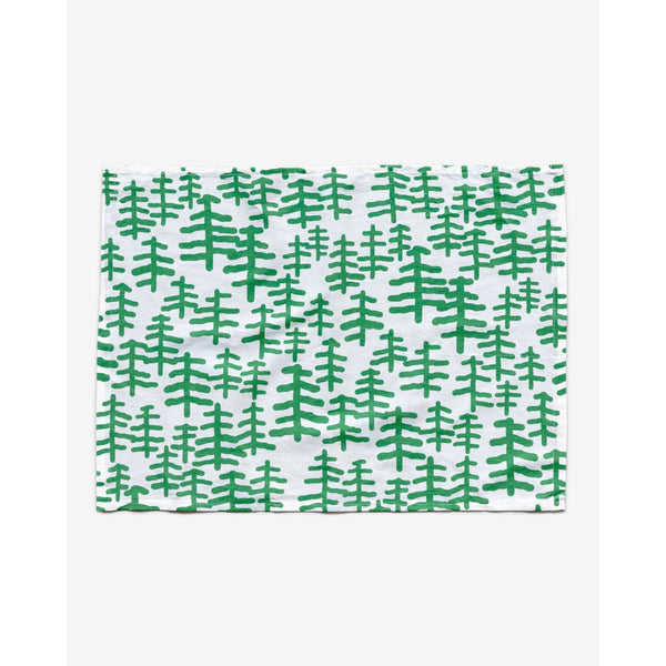 TREE & TREE KITCHEN CLOTH II - GREEN