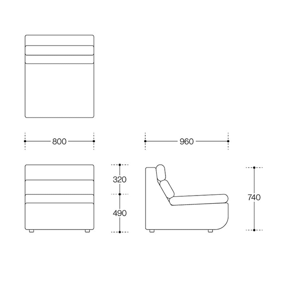 VEMBER SOFA MIDDLE