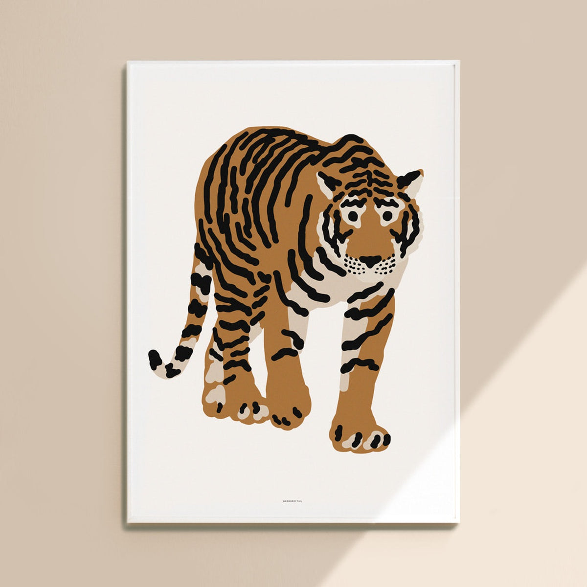 WALKING TIGER POSTER