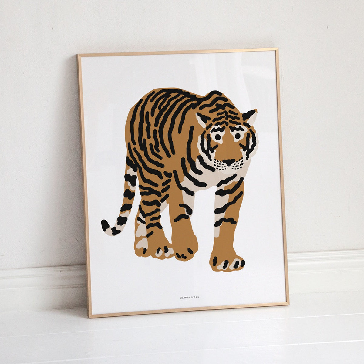 WALKING TIGER POSTER