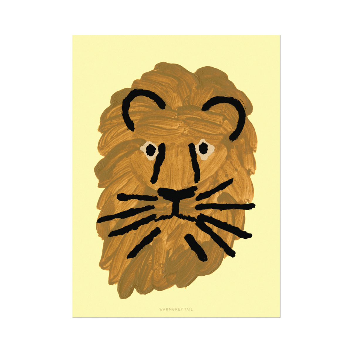 LION POSTCARD