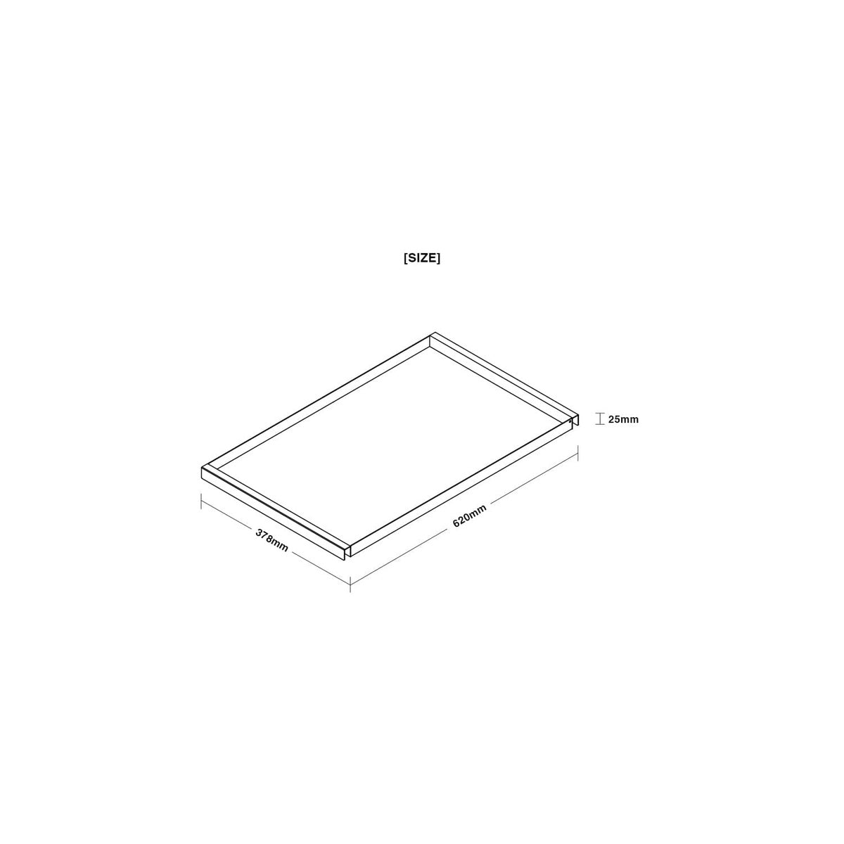 RRW TROLLEY TRAY