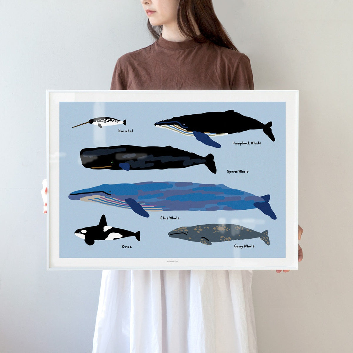 WHALES POSTER